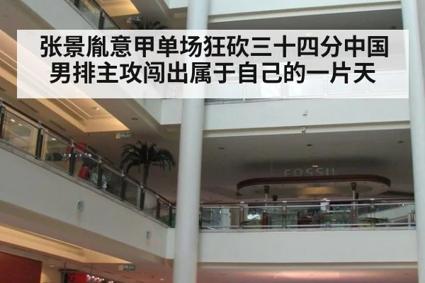张景胤意甲单场狂砍三十四分中国男排主攻闯出属于自己的一片天